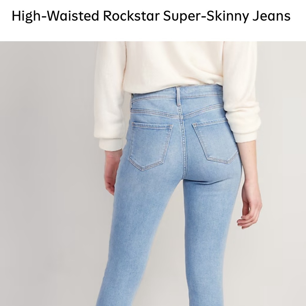High waisted Old Navy Jeans